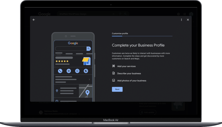 Checklist for whether a Google My Business listing is optimised